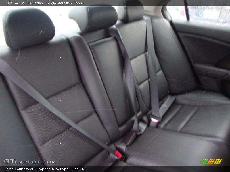 Grigio Metallic / Ebony 2009 Acura TSX Sedan