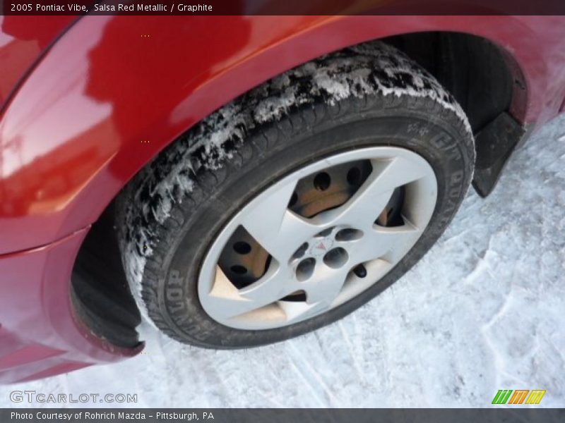 Salsa Red Metallic / Graphite 2005 Pontiac Vibe