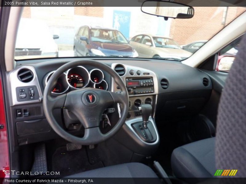 Salsa Red Metallic / Graphite 2005 Pontiac Vibe