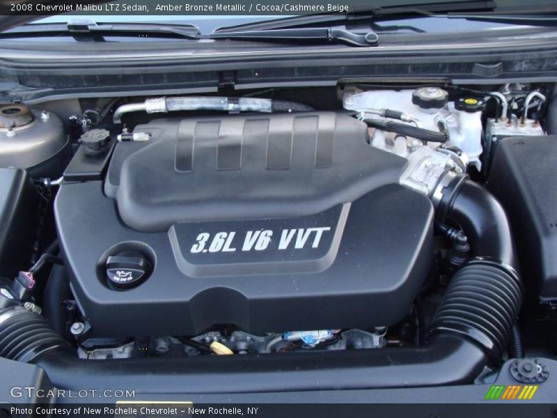 Amber Bronze Metallic / Cocoa/Cashmere Beige 2008 Chevrolet Malibu LTZ Sedan