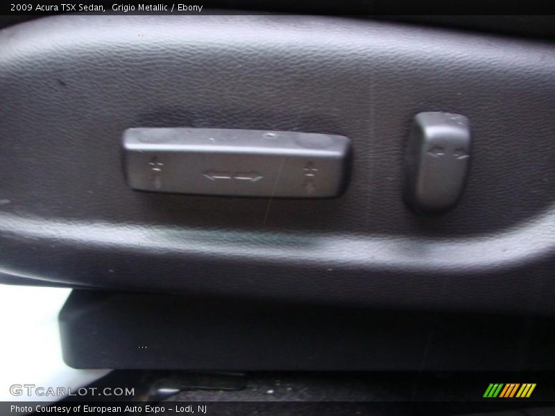 Grigio Metallic / Ebony 2009 Acura TSX Sedan