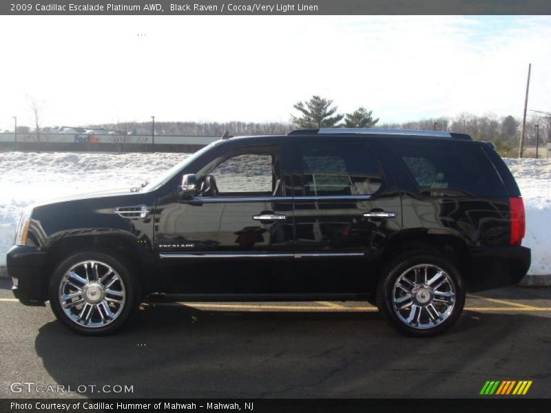  2009 Escalade Platinum AWD Black Raven