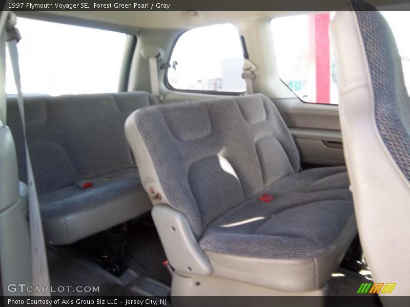 Forest Green Pearl / Gray 1997 Plymouth Voyager SE