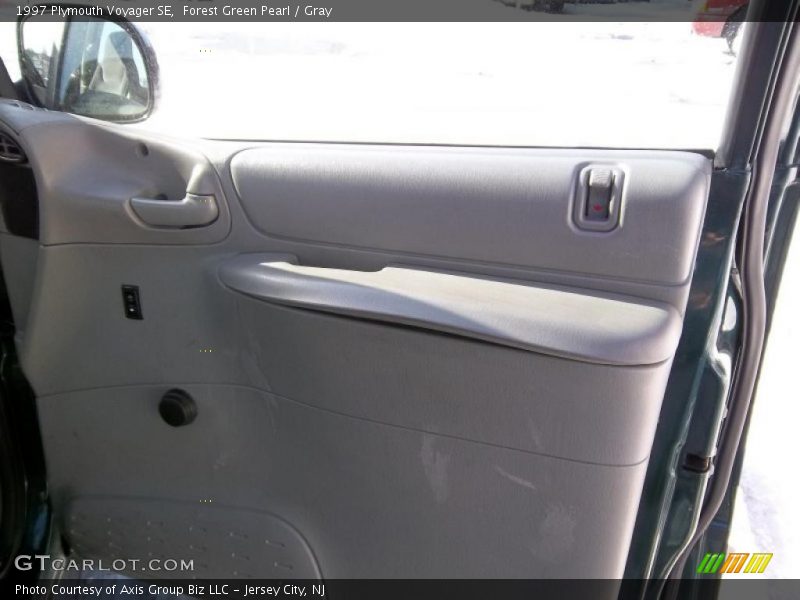 Forest Green Pearl / Gray 1997 Plymouth Voyager SE