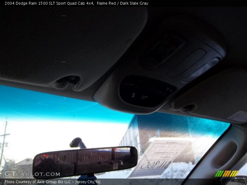 Flame Red / Dark Slate Gray 2004 Dodge Ram 1500 SLT Sport Quad Cab 4x4