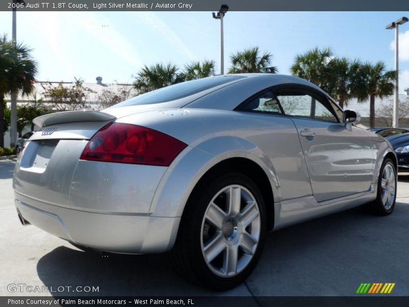 Light Silver Metallic / Aviator Grey 2006 Audi TT 1.8T Coupe