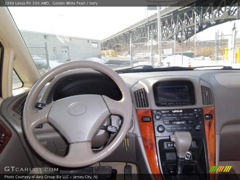 Golden White Pearl / Ivory 1999 Lexus RX 300 AWD