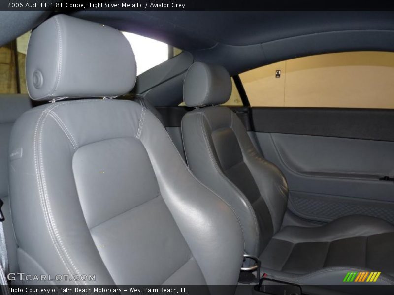 Light Silver Metallic / Aviator Grey 2006 Audi TT 1.8T Coupe