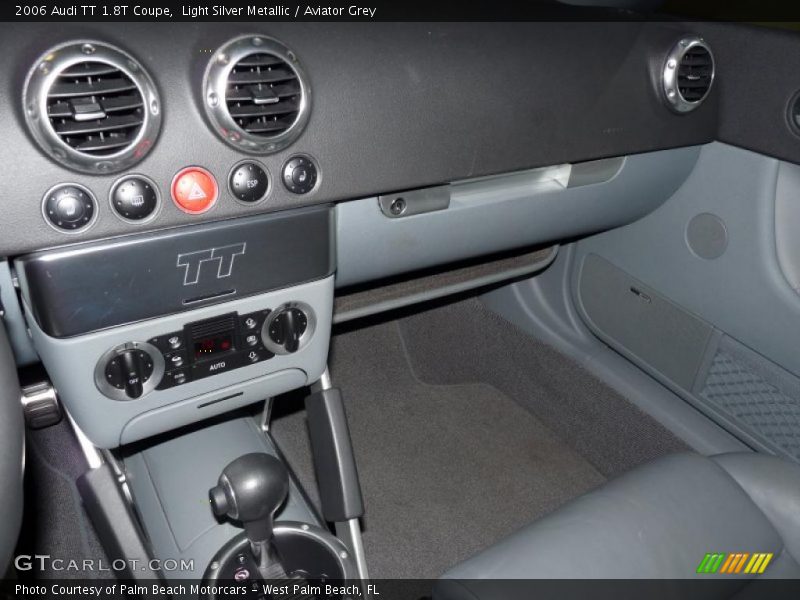 Light Silver Metallic / Aviator Grey 2006 Audi TT 1.8T Coupe