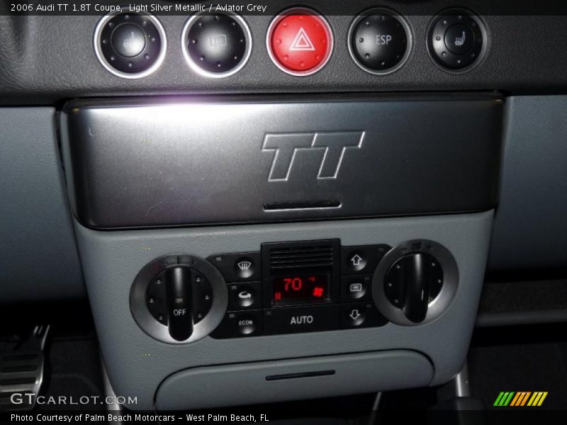 Controls of 2006 TT 1.8T Coupe