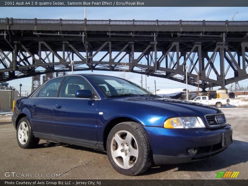  2001 A4 2.8 quattro Sedan Santorin Blue Pearl Effect