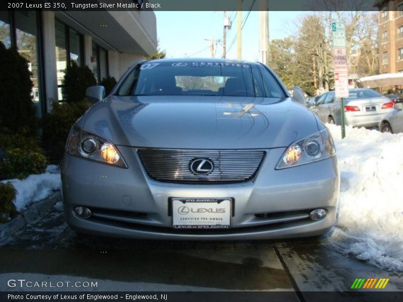 Tungsten Silver Metallic / Black 2007 Lexus ES 350