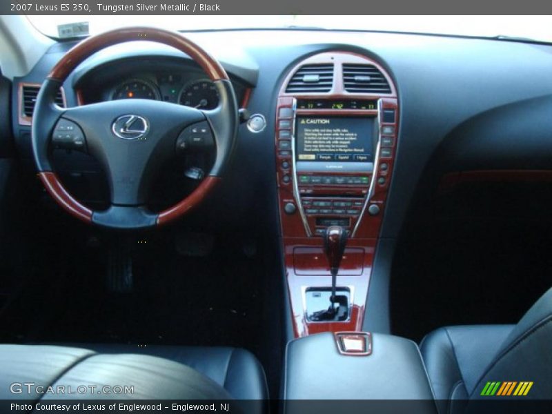 Tungsten Silver Metallic / Black 2007 Lexus ES 350