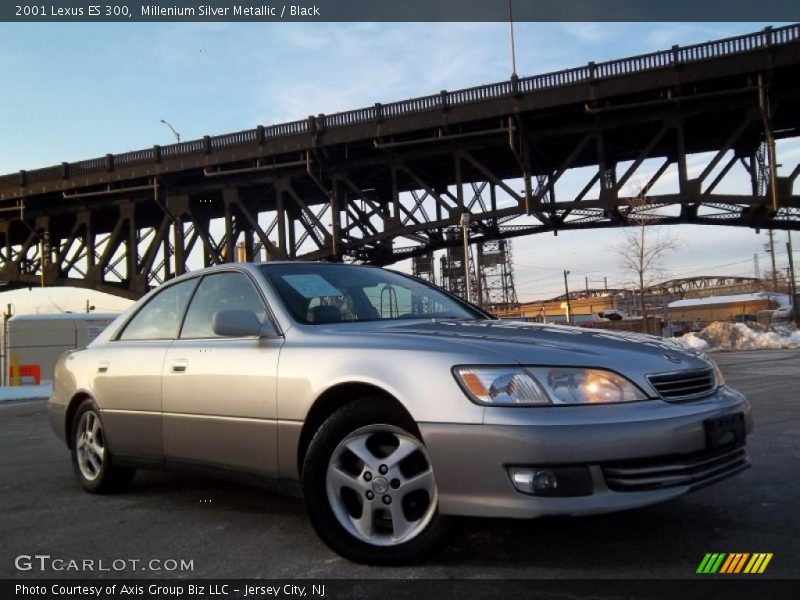 Millenium Silver Metallic / Black 2001 Lexus ES 300