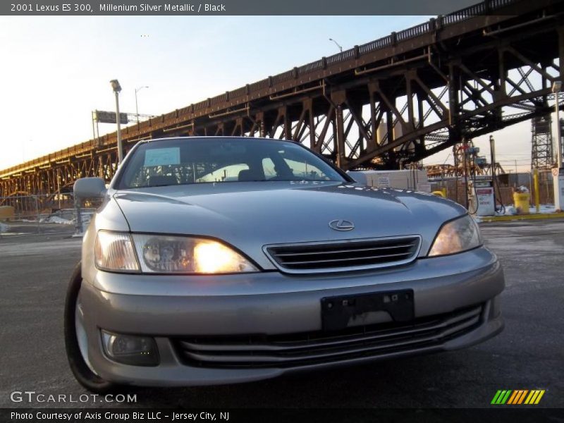 Millenium Silver Metallic / Black 2001 Lexus ES 300
