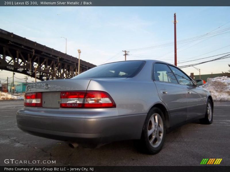 Millenium Silver Metallic / Black 2001 Lexus ES 300