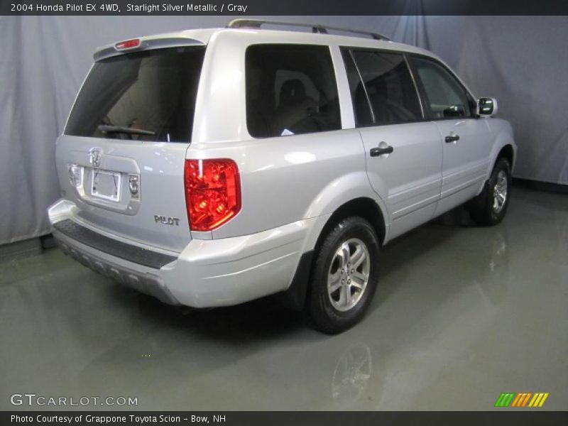 Starlight Silver Metallic / Gray 2004 Honda Pilot EX 4WD