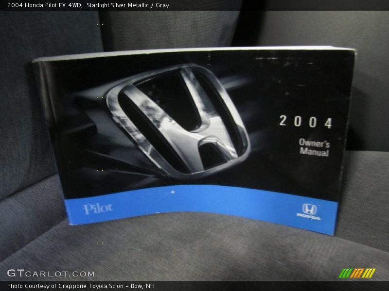 Starlight Silver Metallic / Gray 2004 Honda Pilot EX 4WD