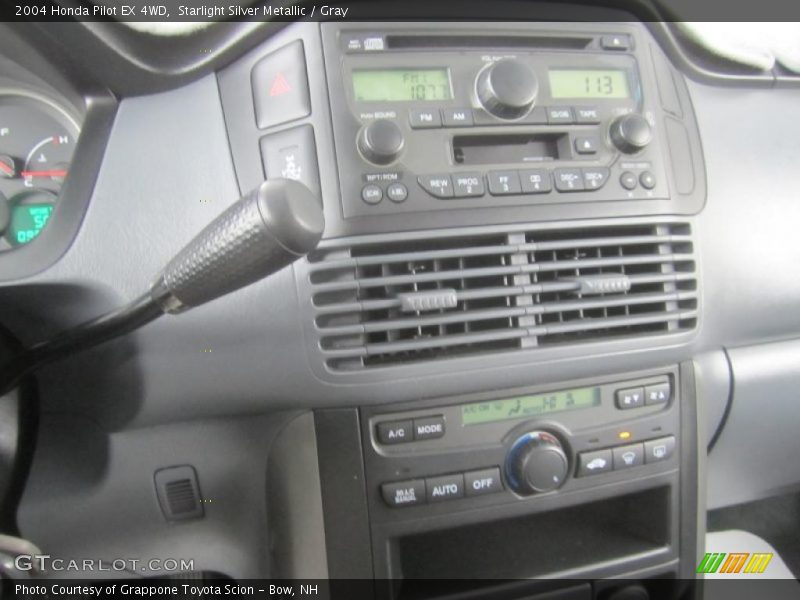 Starlight Silver Metallic / Gray 2004 Honda Pilot EX 4WD
