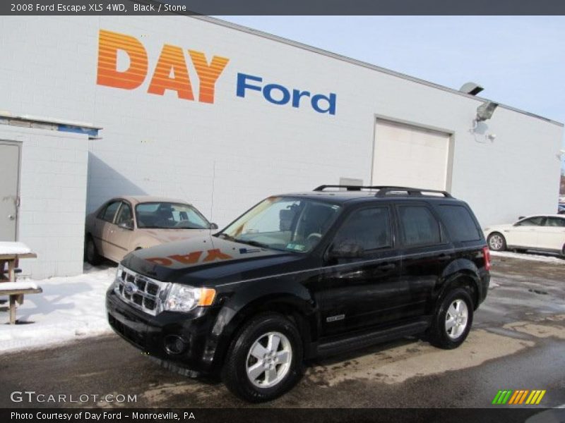 Black / Stone 2008 Ford Escape XLS 4WD