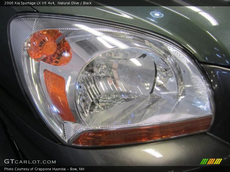 Natural Olive / Black 2006 Kia Sportage LX V6 4x4