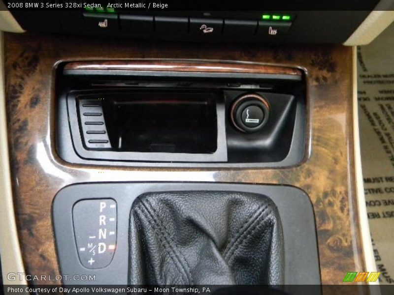 Arctic Metallic / Beige 2008 BMW 3 Series 328xi Sedan