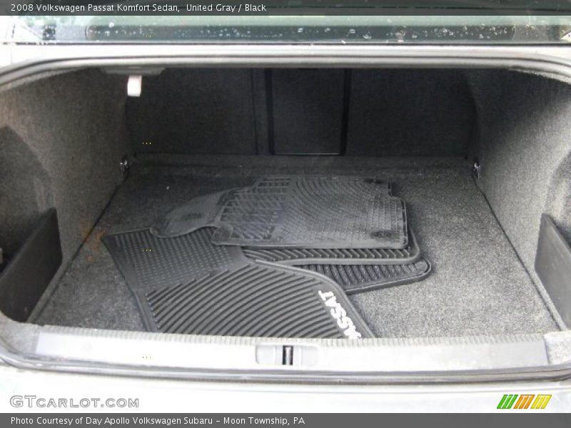 United Gray / Black 2008 Volkswagen Passat Komfort Sedan