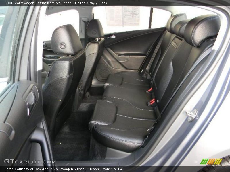 United Gray / Black 2008 Volkswagen Passat Komfort Sedan