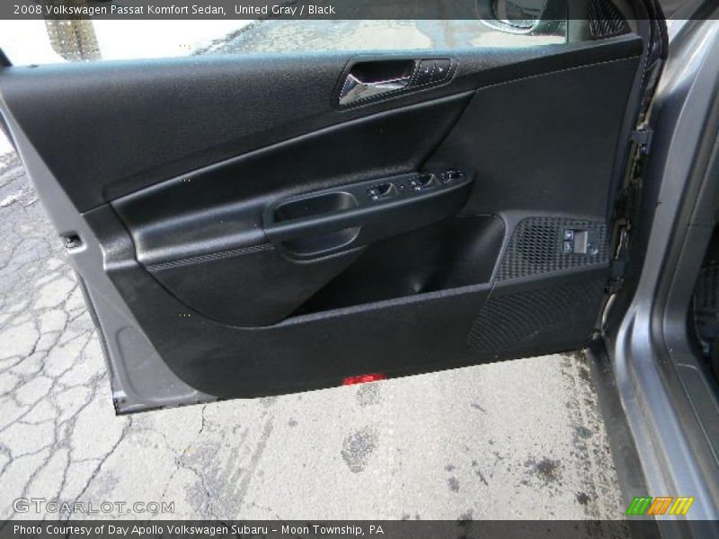 United Gray / Black 2008 Volkswagen Passat Komfort Sedan