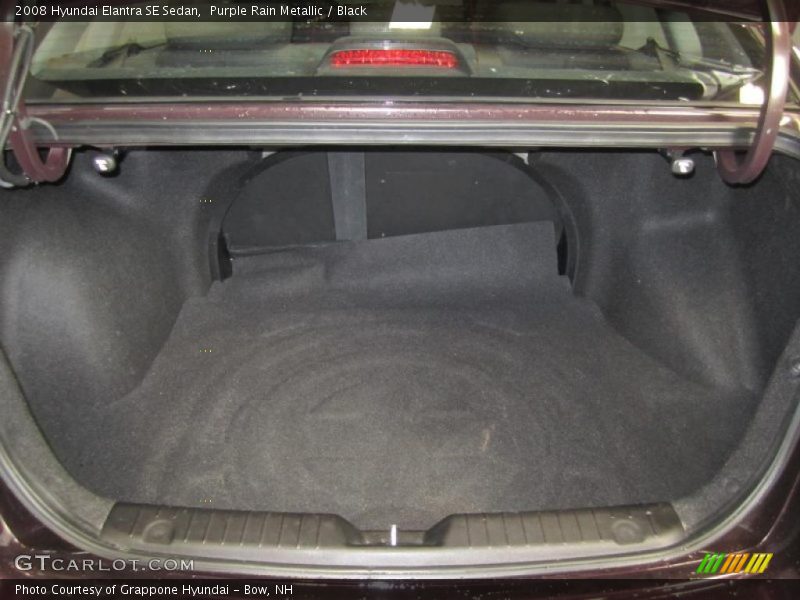 Purple Rain Metallic / Black 2008 Hyundai Elantra SE Sedan