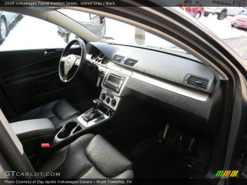 United Gray / Black 2008 Volkswagen Passat Komfort Sedan