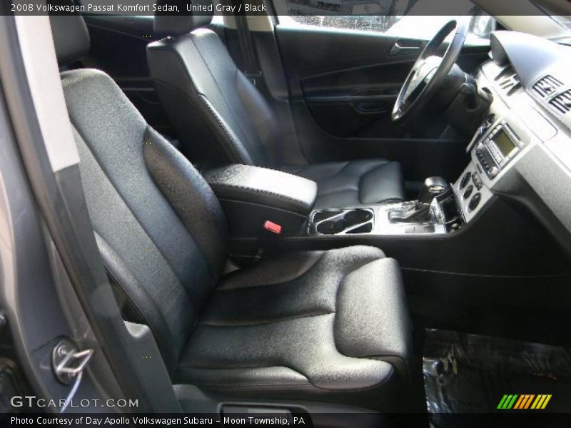 United Gray / Black 2008 Volkswagen Passat Komfort Sedan