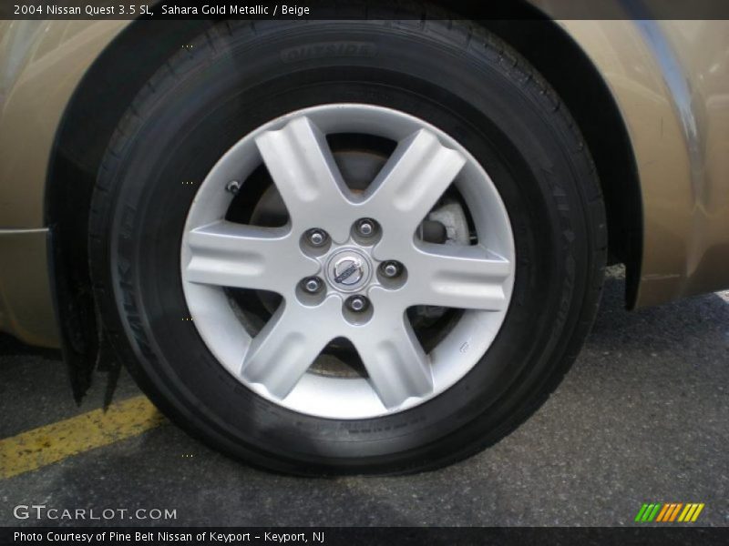 Sahara Gold Metallic / Beige 2004 Nissan Quest 3.5 SL