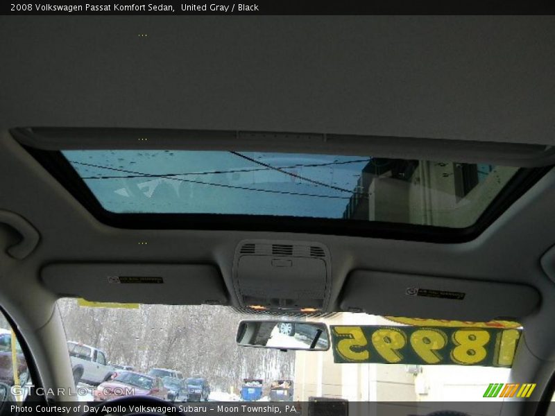 United Gray / Black 2008 Volkswagen Passat Komfort Sedan