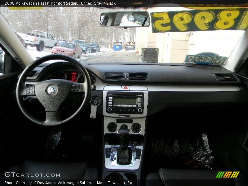United Gray / Black 2008 Volkswagen Passat Komfort Sedan