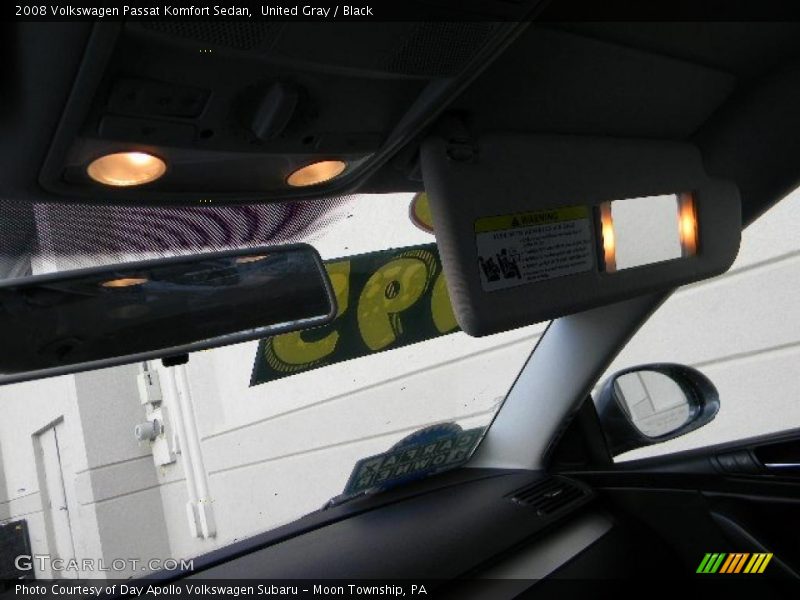 United Gray / Black 2008 Volkswagen Passat Komfort Sedan