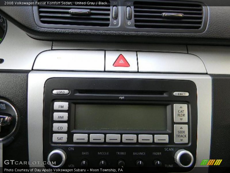 United Gray / Black 2008 Volkswagen Passat Komfort Sedan