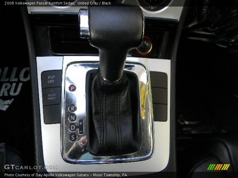  2008 Passat Komfort Sedan 6 Speed Tiptronic Automatic Shifter