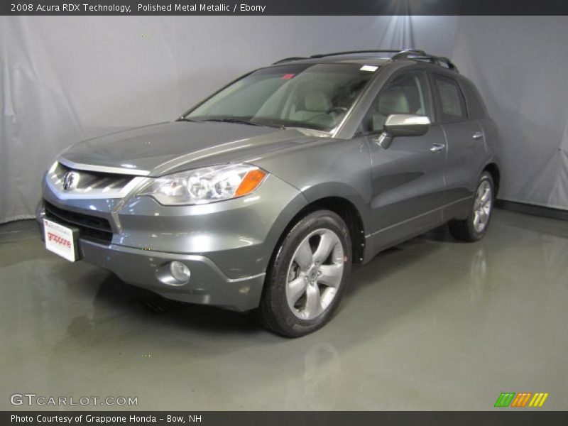 Polished Metal Metallic / Ebony 2008 Acura RDX Technology