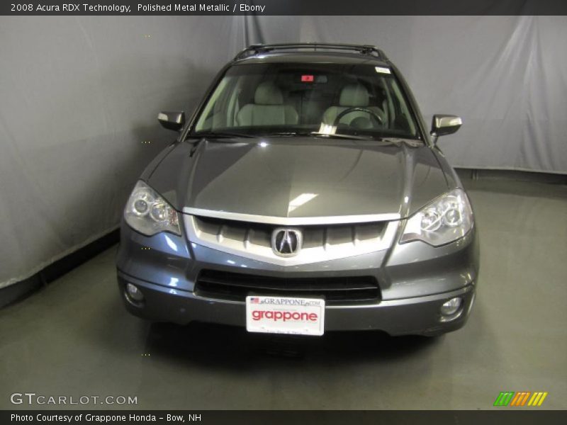 Polished Metal Metallic / Ebony 2008 Acura RDX Technology