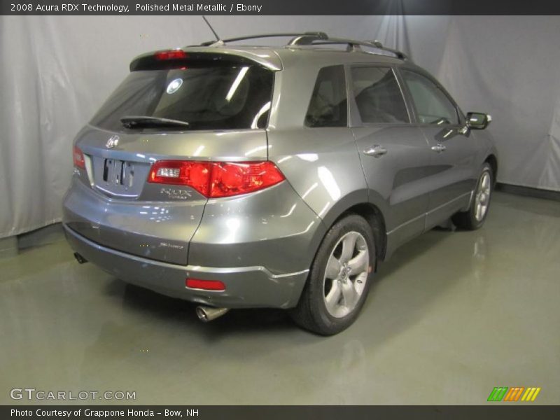 Polished Metal Metallic / Ebony 2008 Acura RDX Technology