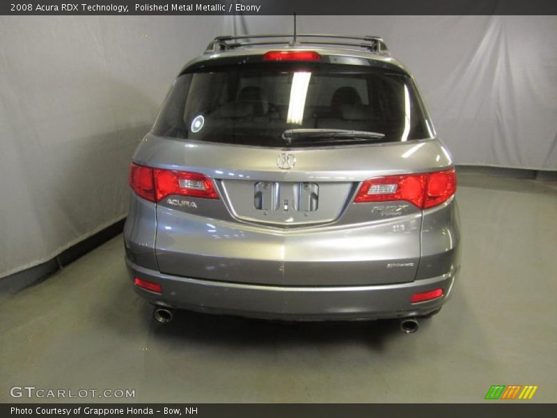 Polished Metal Metallic / Ebony 2008 Acura RDX Technology
