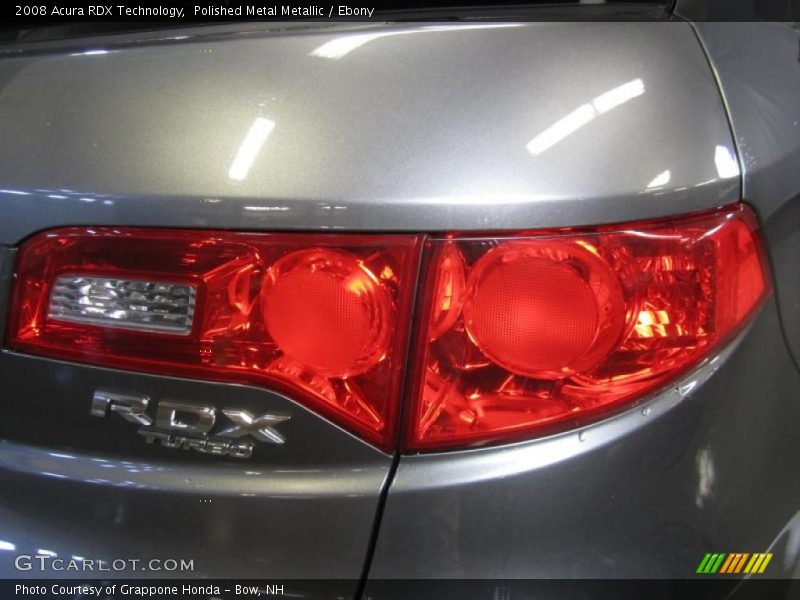 Polished Metal Metallic / Ebony 2008 Acura RDX Technology