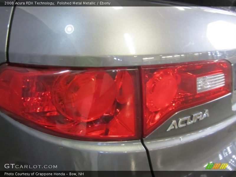 Polished Metal Metallic / Ebony 2008 Acura RDX Technology
