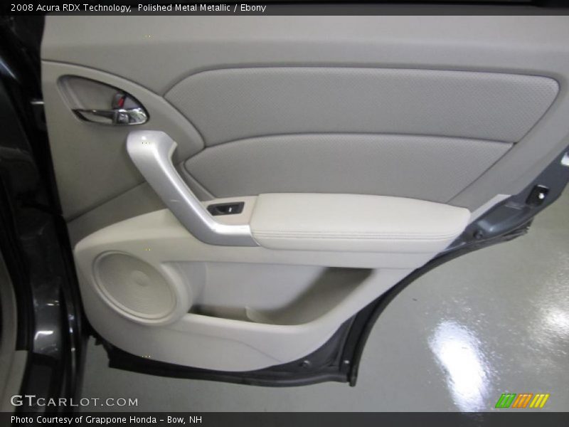 Polished Metal Metallic / Ebony 2008 Acura RDX Technology