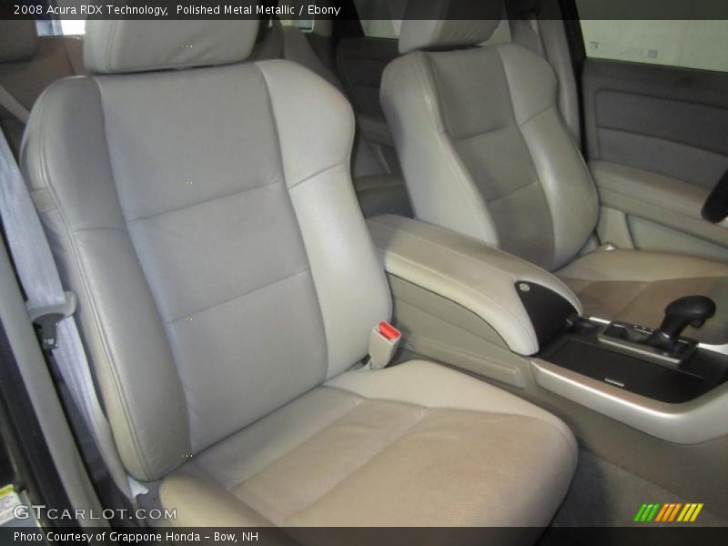 Polished Metal Metallic / Ebony 2008 Acura RDX Technology