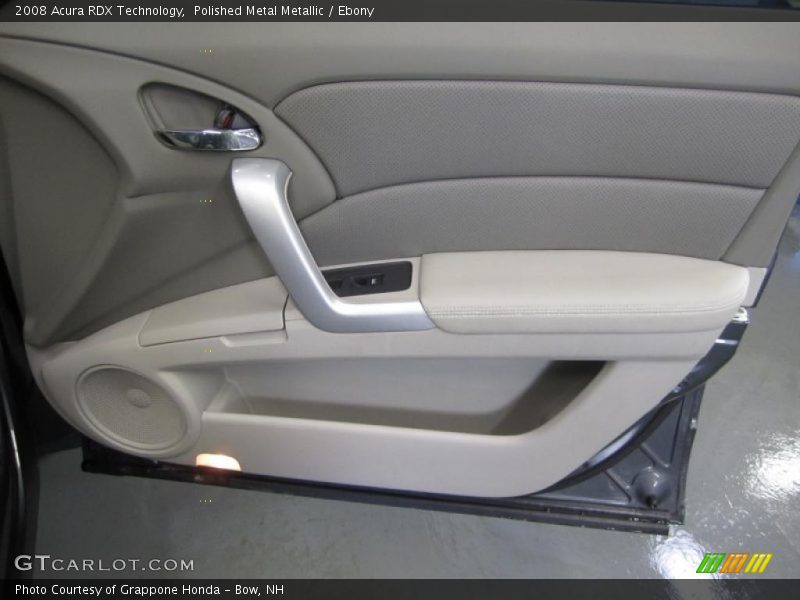Polished Metal Metallic / Ebony 2008 Acura RDX Technology
