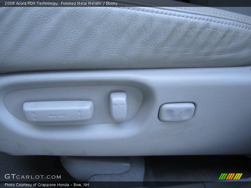 Polished Metal Metallic / Ebony 2008 Acura RDX Technology