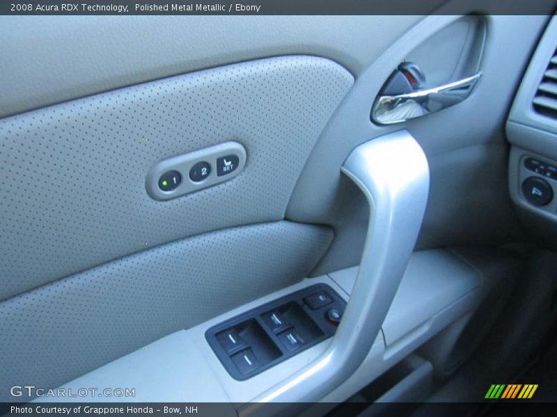 Polished Metal Metallic / Ebony 2008 Acura RDX Technology