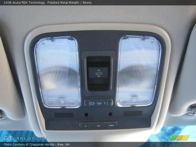 Polished Metal Metallic / Ebony 2008 Acura RDX Technology
